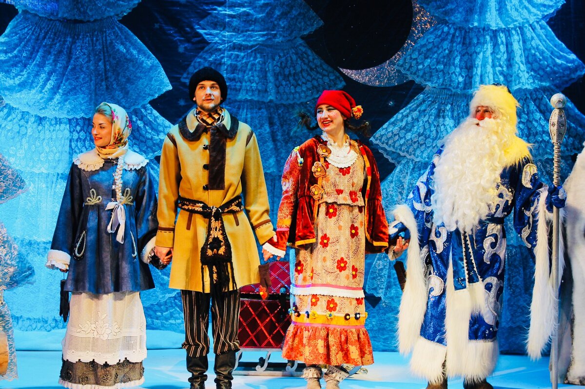 Новогодняя сказка в моём театре. 