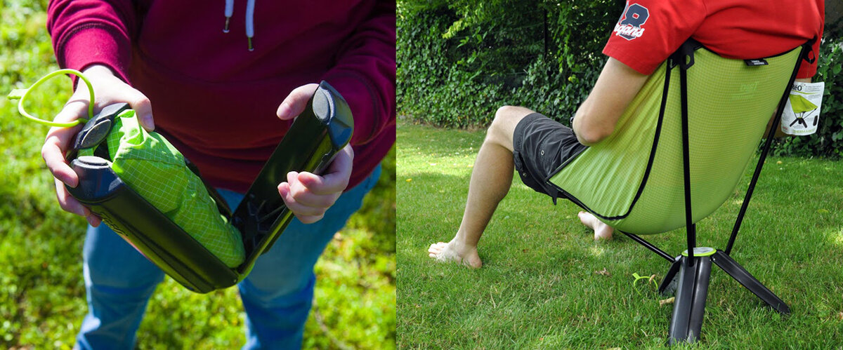 В продаже имеется 4 варианта расцветки стула Therm-a-Rest Treo