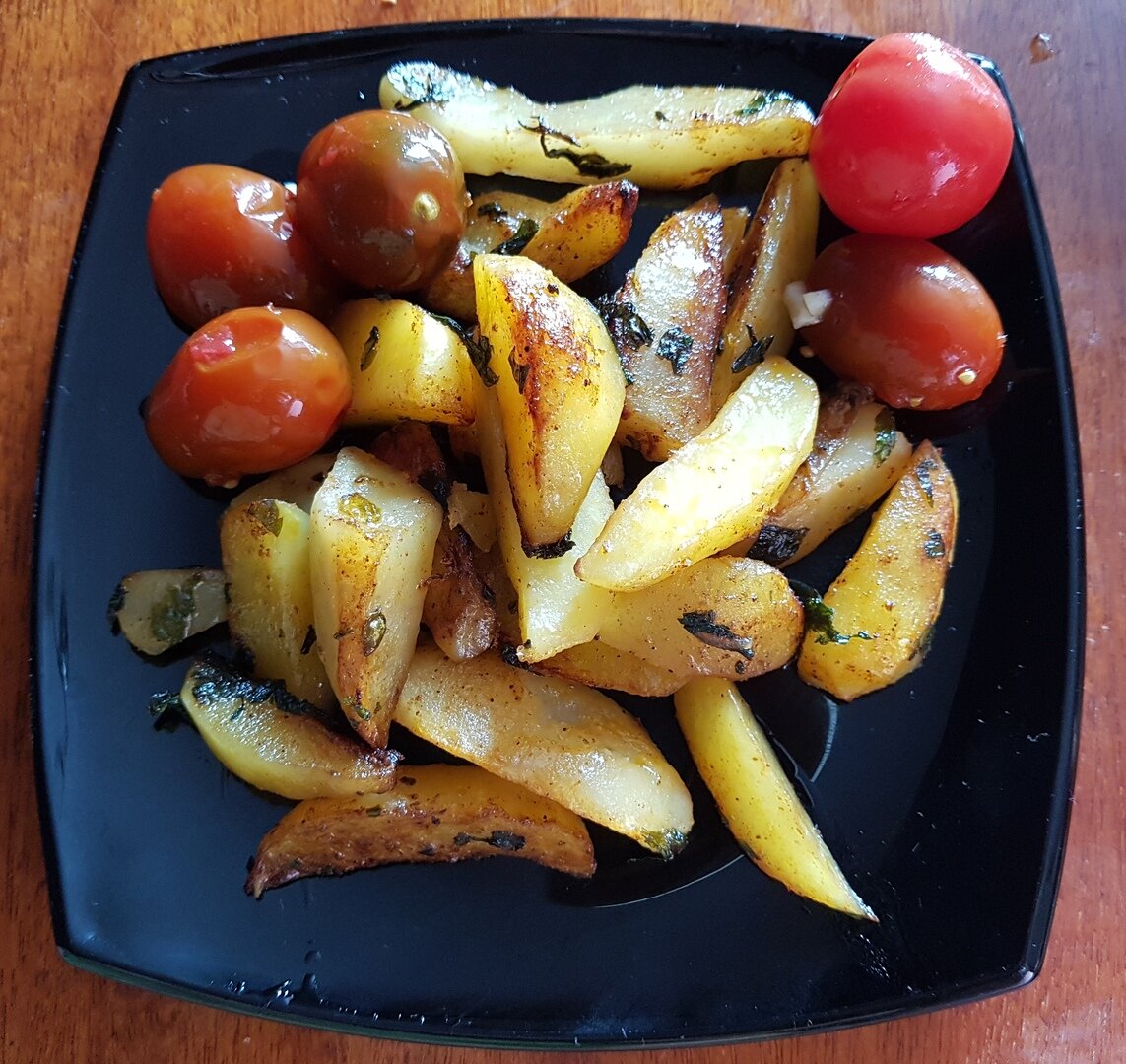 Готовая картошечка