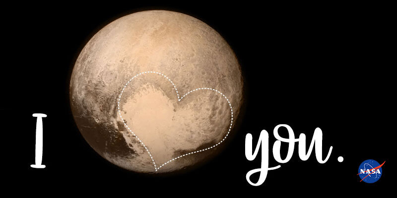 Снятое аппаратом New Horizons сердечко имеет 1600 км в поперечнике. Плутон. Bсе фото NASA