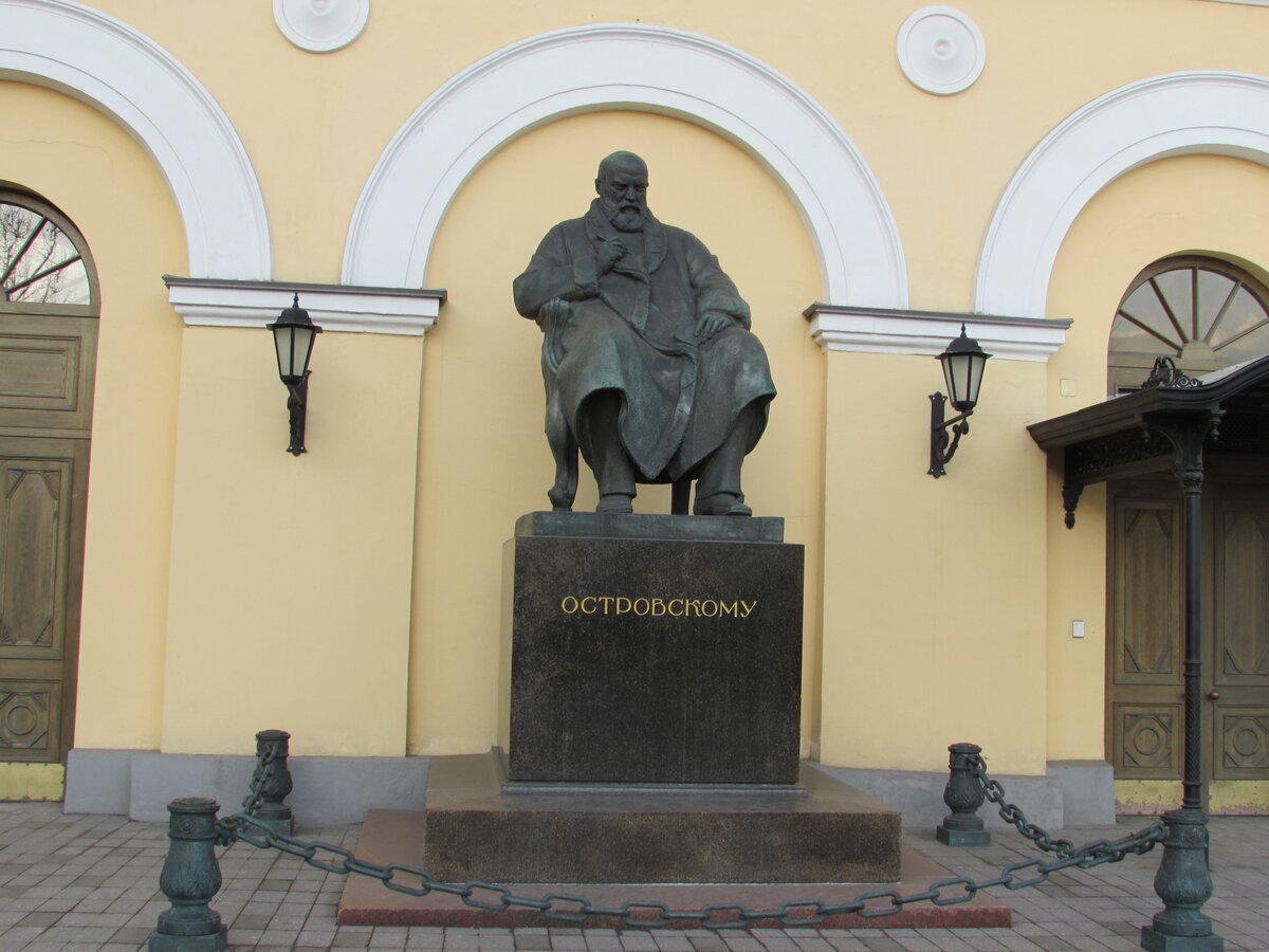 Памятник театру. Памятник Островскому у малого театра в Москве. Памятник а н Островскому в Москве. Памятник драматургу а. н. Островскому. Памятник Островского у малого театра.