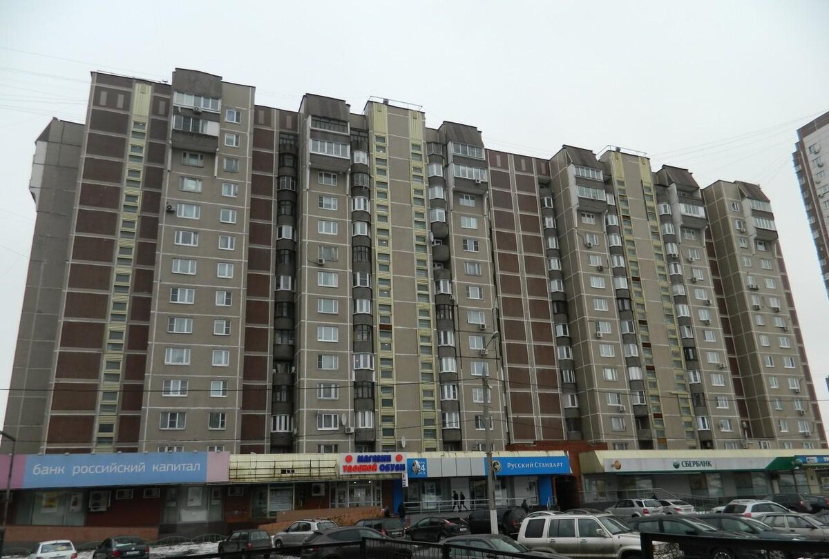 Рисунок 2. Панельная высотка в Марьино 