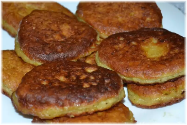 Луковые оладьи