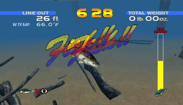 SEGA Bass Fishing – геймплей
