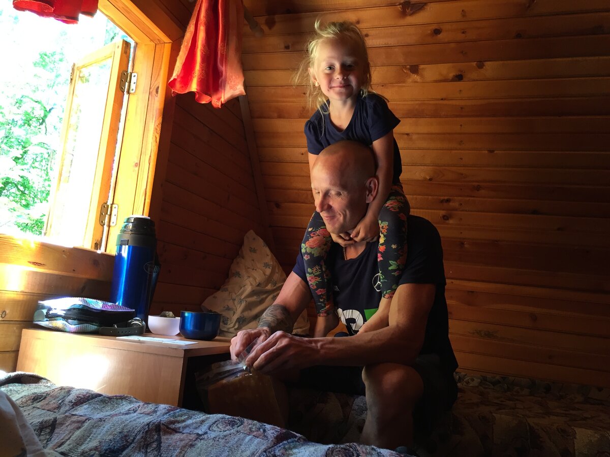 Семейная идиллия на отдыхе