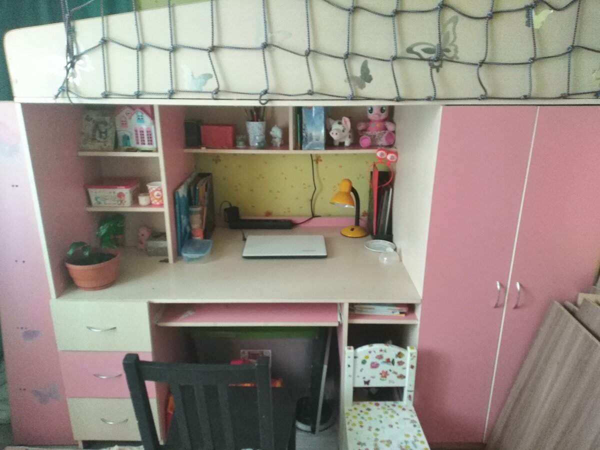 Детский комплекс с кроватью чердак