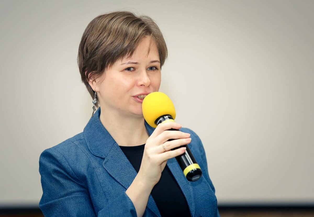 Научный сотрудник отдела социологии, психологии и педагогики детского чтения РГДБ кандидат психологических наук Александра Березина.