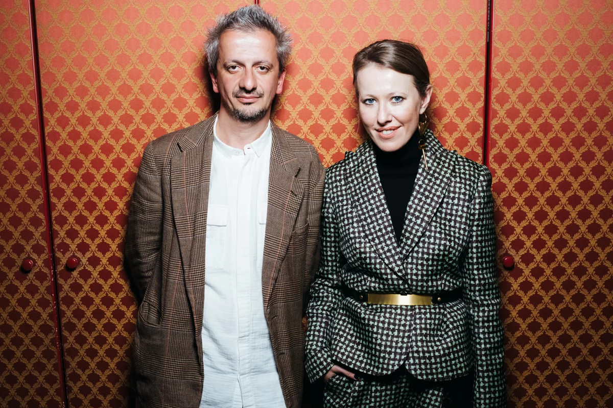 Константин Богомолов и Ксения Собчак