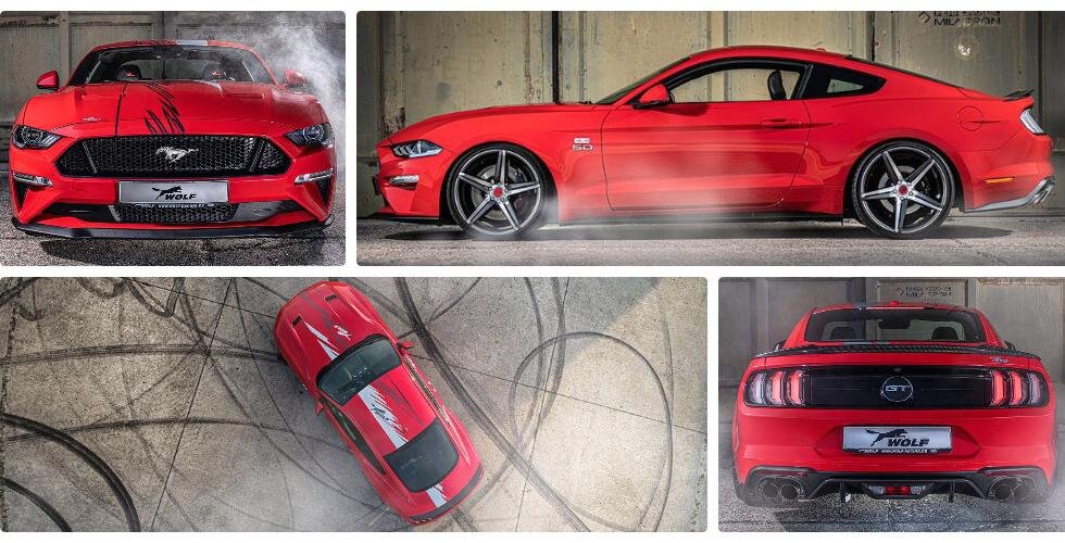 Ford Mustang GT Kompressor One of 7 by Wolf Racing 2019 года