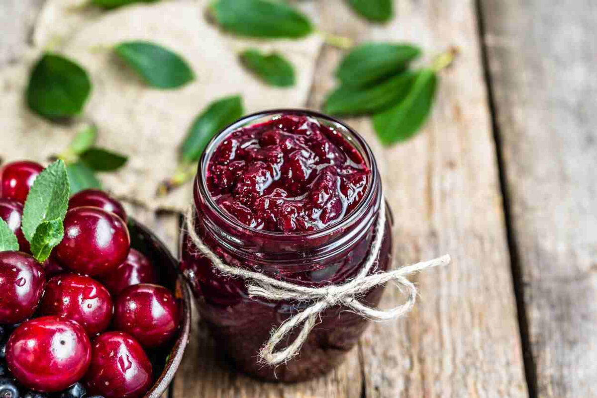 Cómo hacer mermelada de cerezas