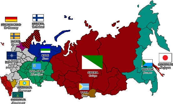 Можно территория. Карта распада России до 2025. Развал Российской империи карта. Распад Российской империи карта. Распад России