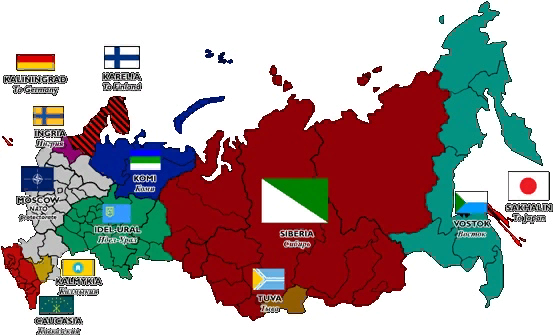 Можно территория. Карта распада России до 2025. Развал Российской империи карта. Распад Российской империи карта. Распад России.