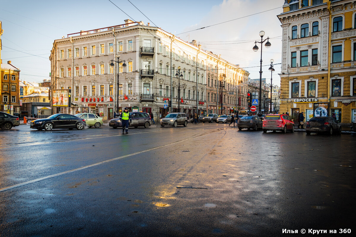 Санкт-Петербург. Площадь Восстания. Январь 2014 г.