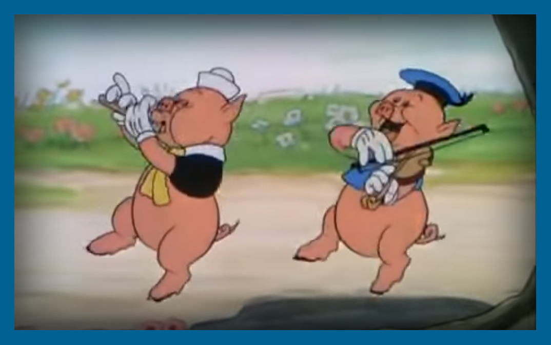 Кадр из "Три поросенка"