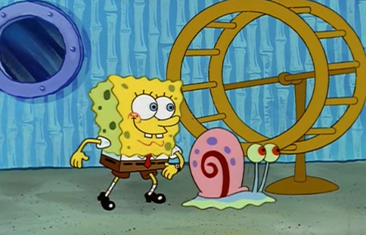 Кадр из мультсериала "Губка Боб Квадратные Штаны"