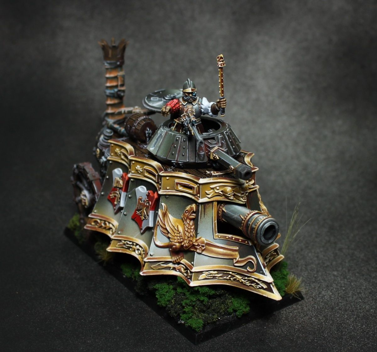 Паровой танк — вершина инженерного и оружейного искусства Нульна.