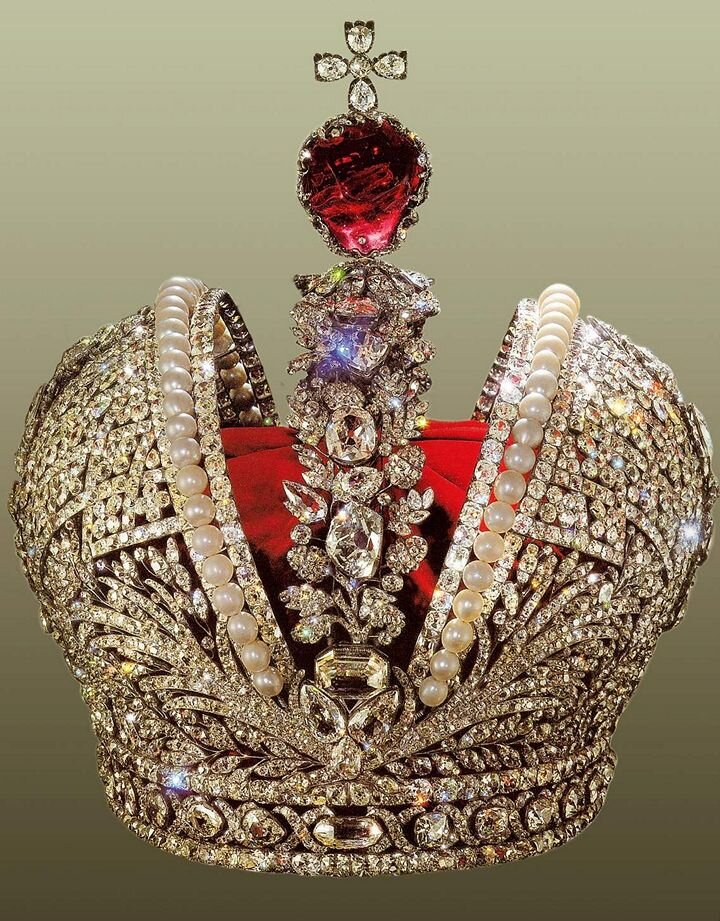 Большая императорская корона Российской империи. 1762 год.
