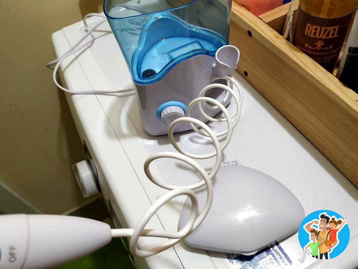 Шланг довольно длинный и прочный.