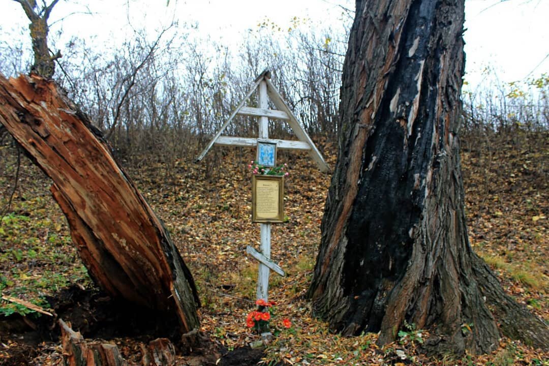 Памятный крест Переславль Залесский