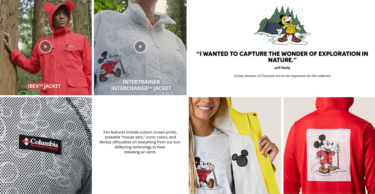 Columbia X Mickey Mouse