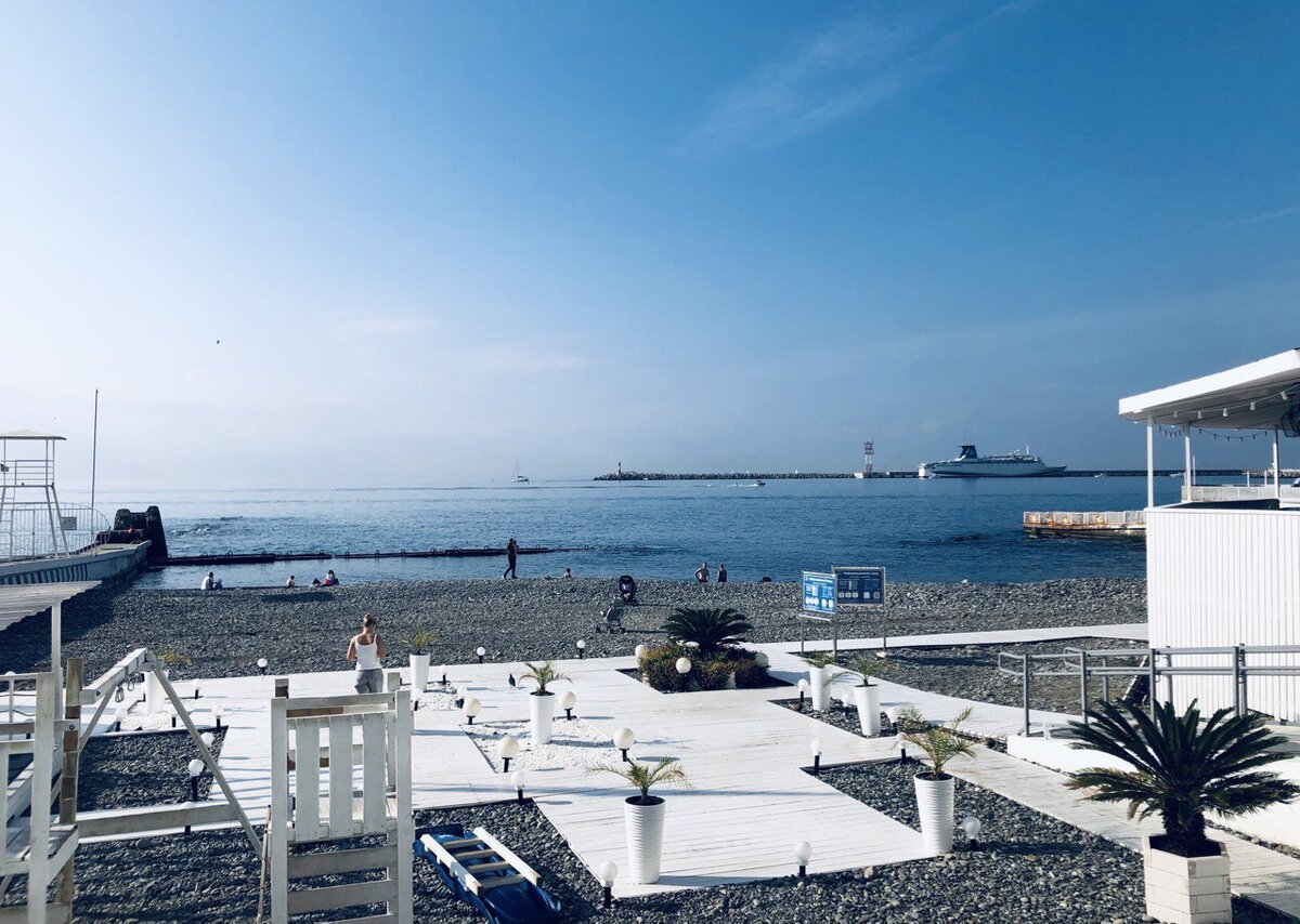 Моё фото. Пляжи в Сочи, ноябрь, 2020