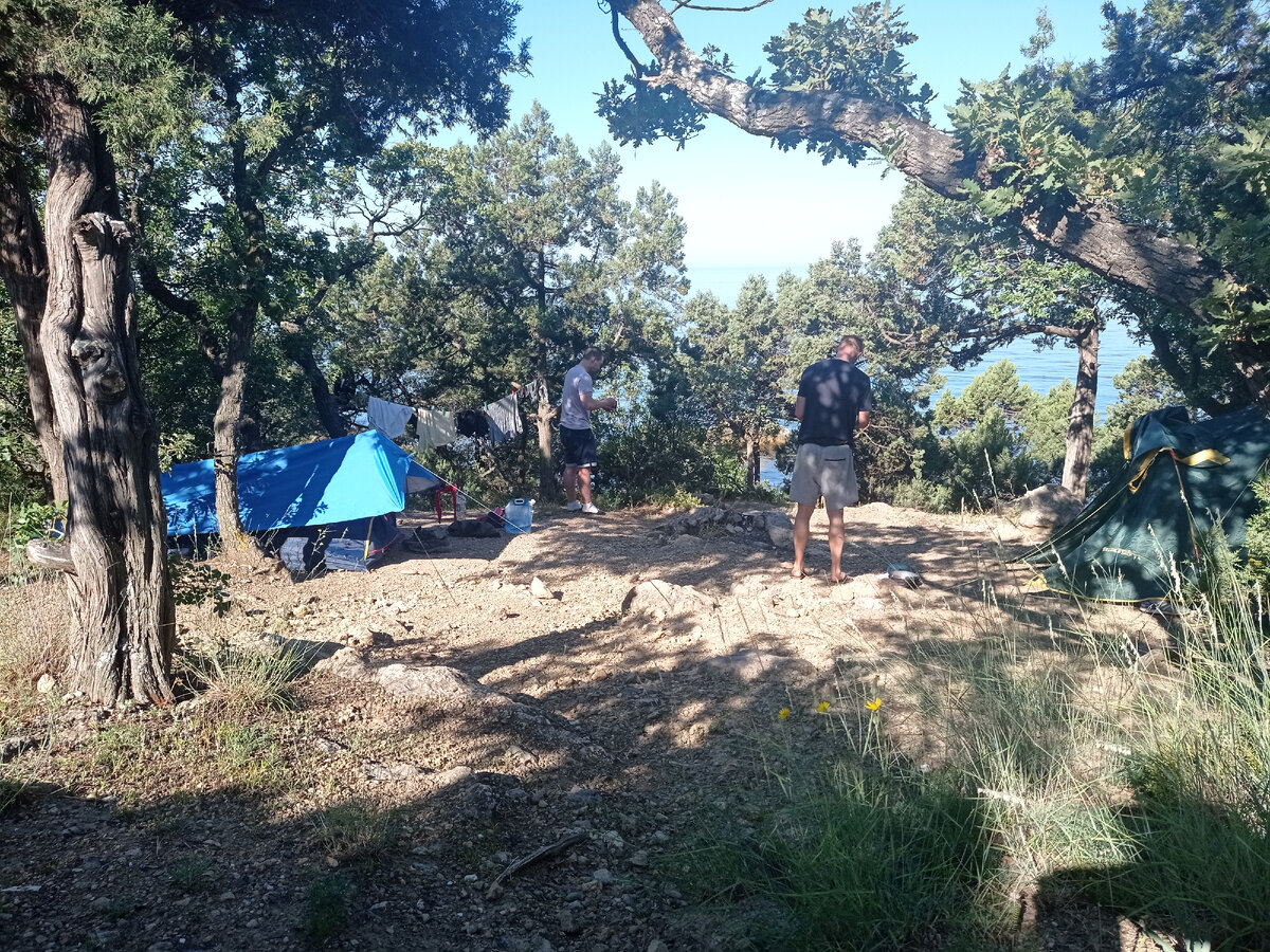 Утро в на "Золотом пляже".