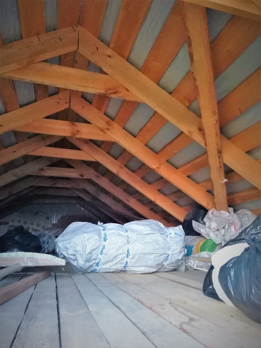 Чердак над гаражом