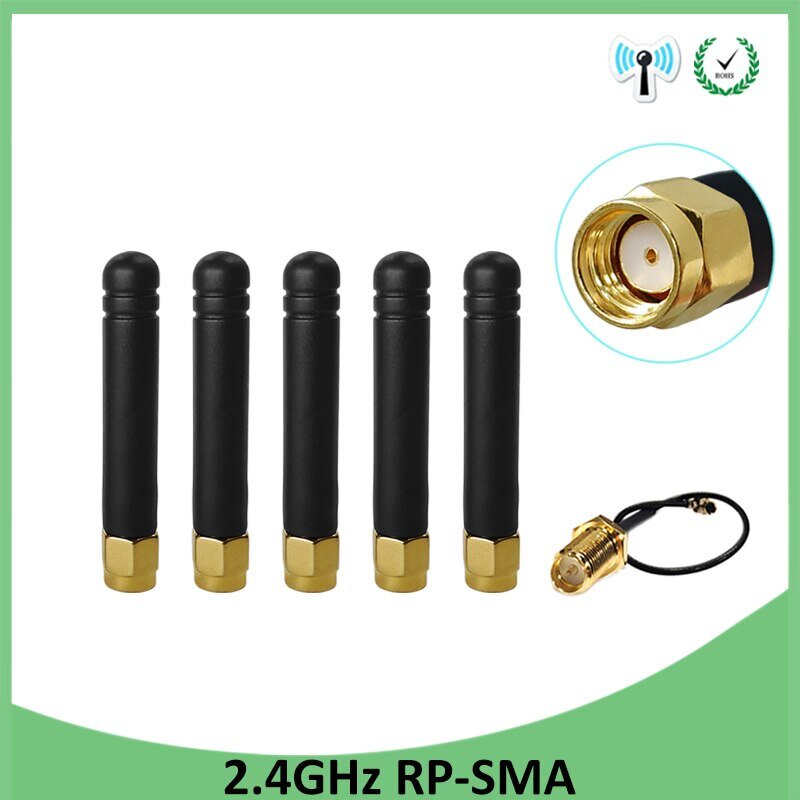 Съёмная антенна разъём rp-sma 7dbi