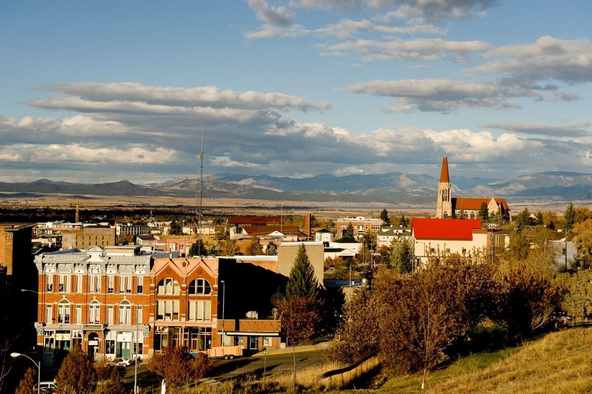 Вид на город Хелена