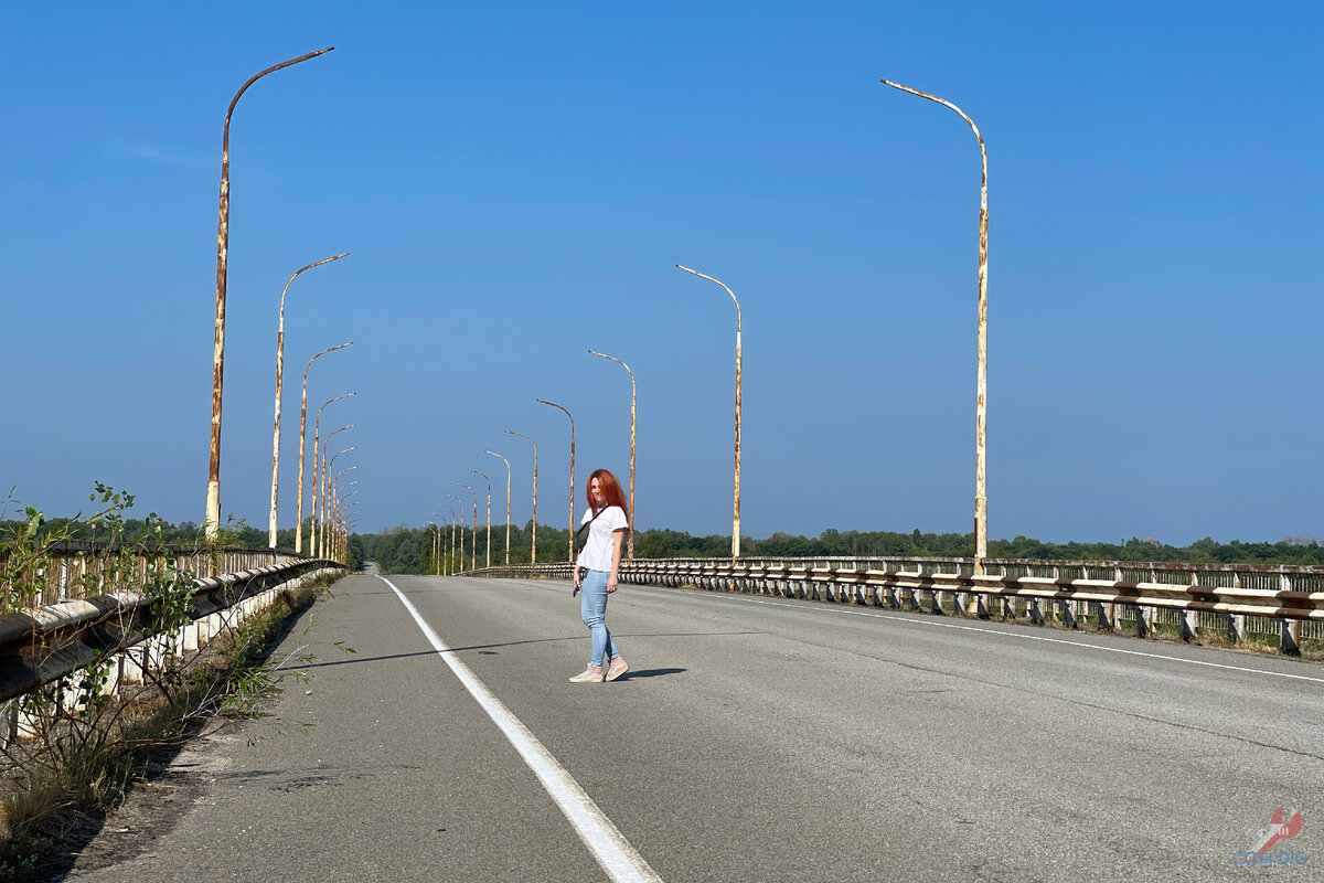 Мост через реку Припять. 