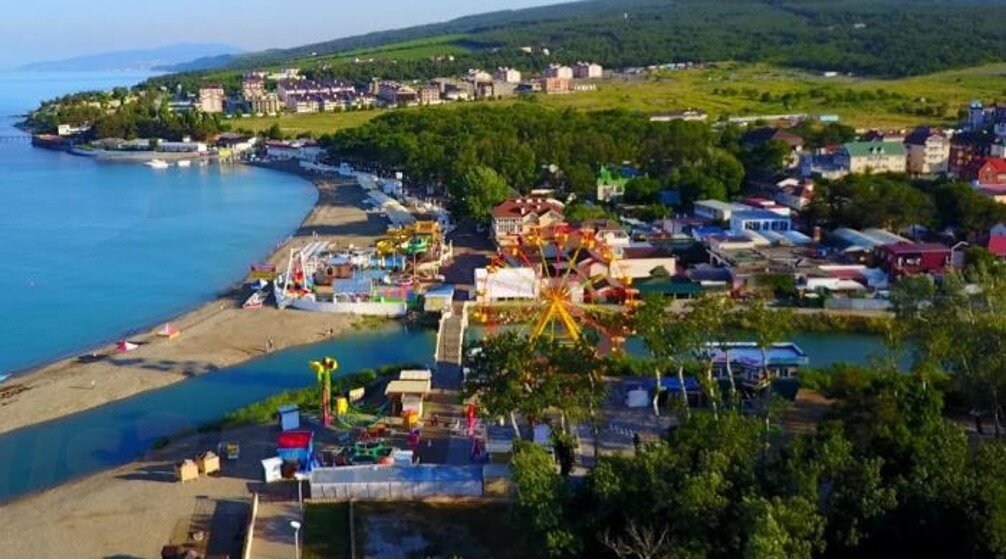 Дивноморское краснодарский край фото поселка и пляжа