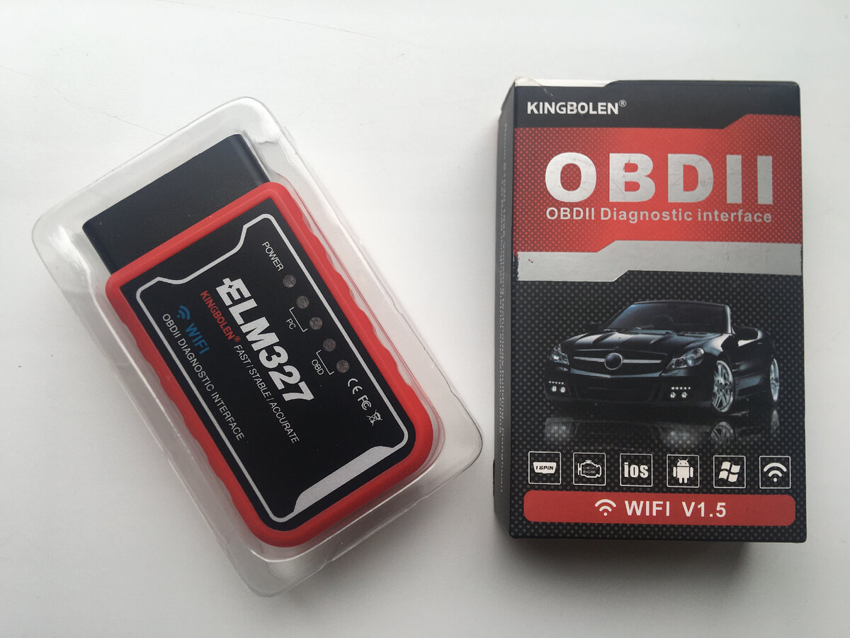 WiFi версия Elm 327 KINGBOLEN