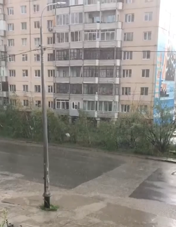 Вчерашний дождик, снимок автора от 07.06.2022 г.