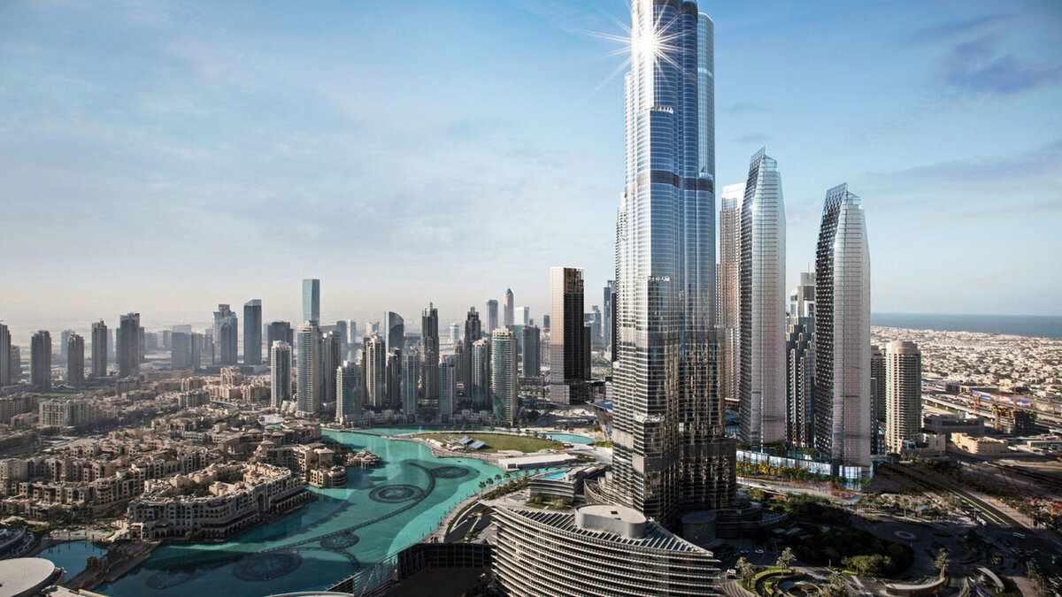 Панорама Downtown Dubai 