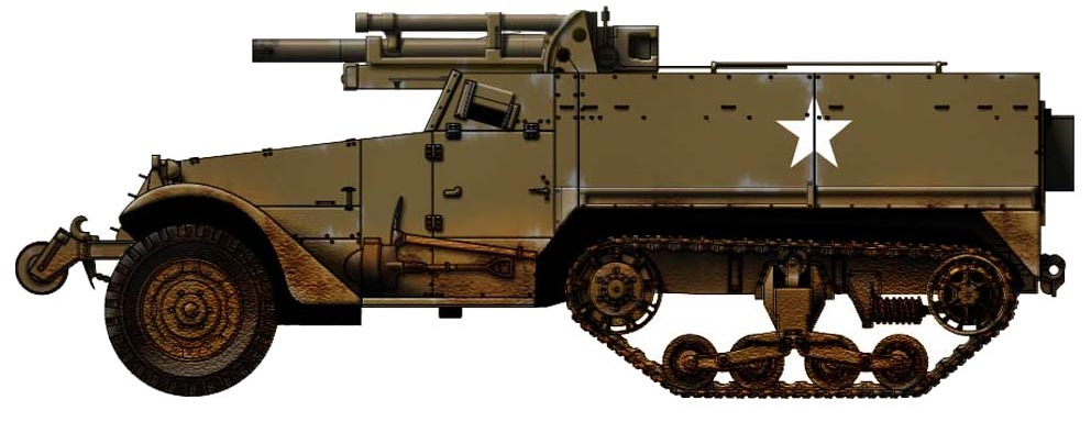 105mm Howitzer Motor Carriage T19