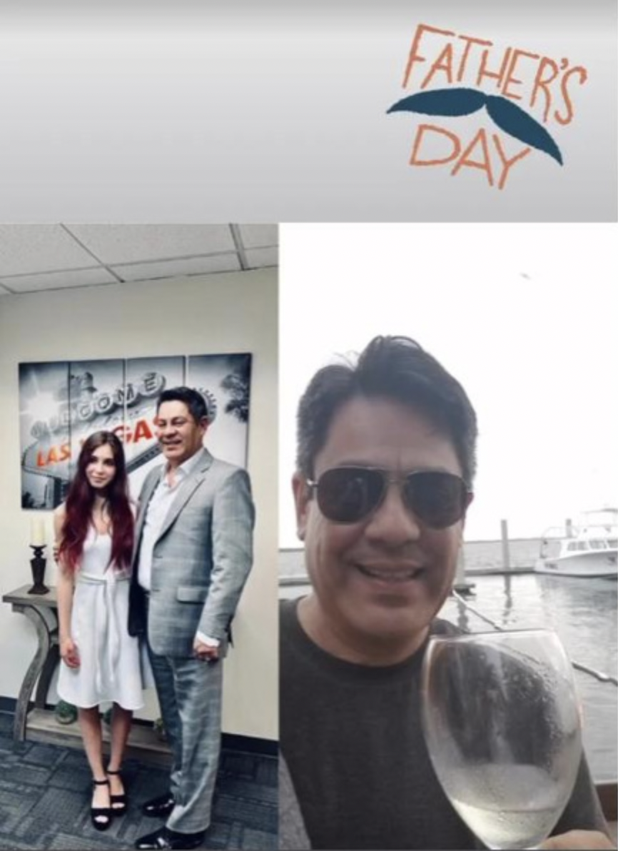 Дочь Этери Тутберидзе Диана Дэвис с Сергеем Буяновым. Фото, соцсети Д.Дэвис