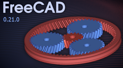 Картинка, отображающаяся при загрузке FreeCAD