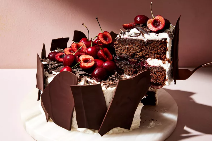 Пошаговые рецепты классического вишнёвого шварцвальдского торта с фото