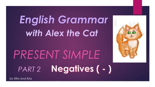 Present Simple - Part 2 - Negative Sentences