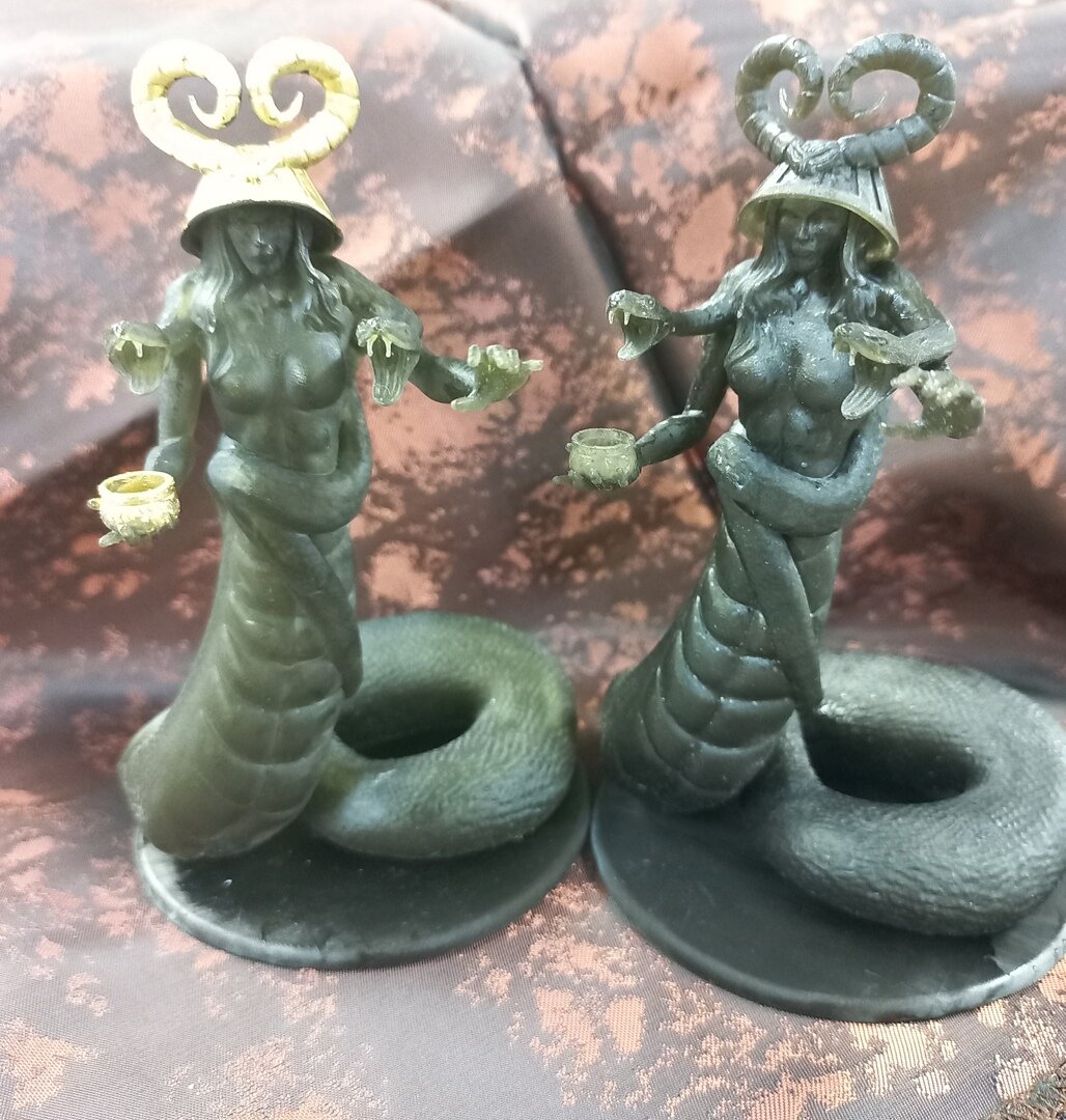 Рогатая Лилит. Одна из версий.