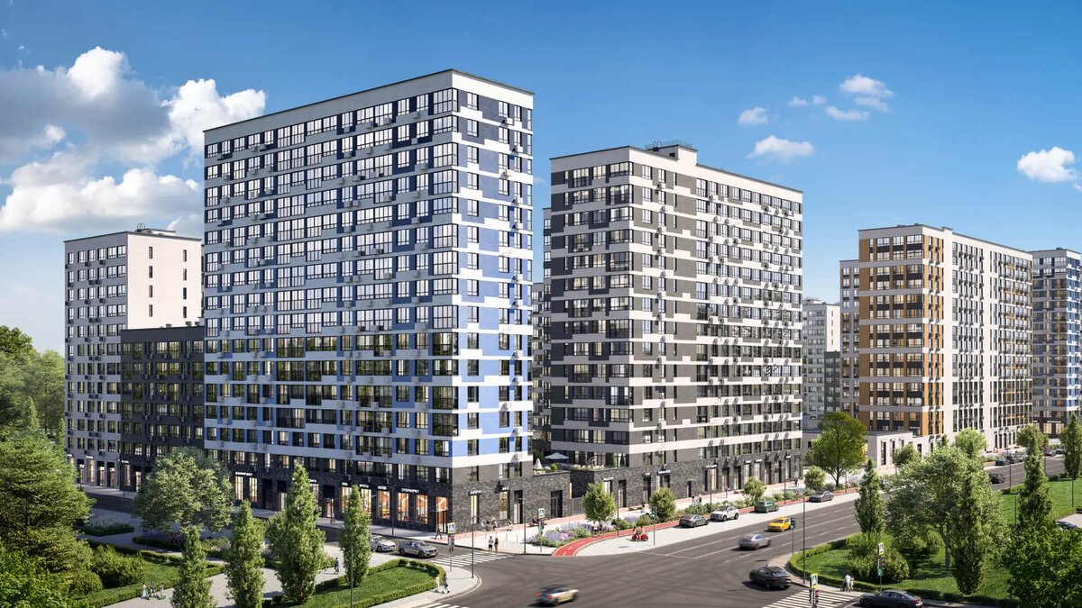 ЖК "Деснаречье", рендер ГК А101.