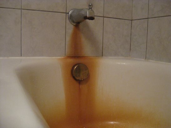 Как очистить ванну, раковину от налета . Эффективный способ против налета ржавчины