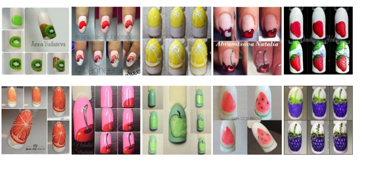 Juicy Fruits Nail Art Mania