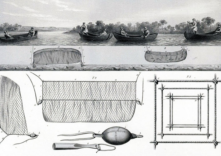 Рисунки к исследованию рыбных и звериных промыслов на белом и северном морях 1863 г