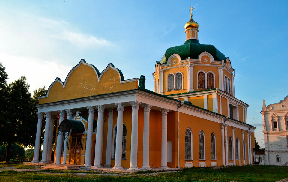 Рязанский Кремль Христорождественский собор внутри