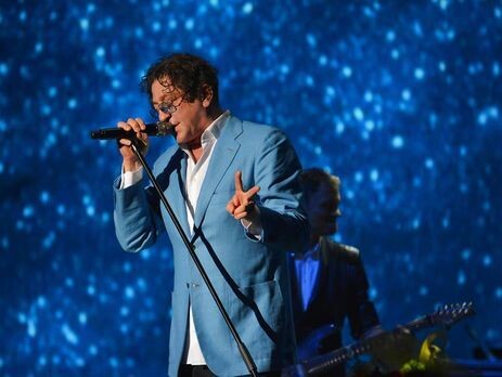 Григорий Лепс на одном из концертов.