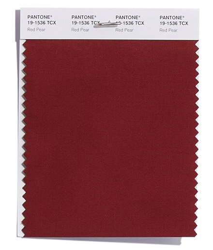 PANTONE 19-1536, Красная груша