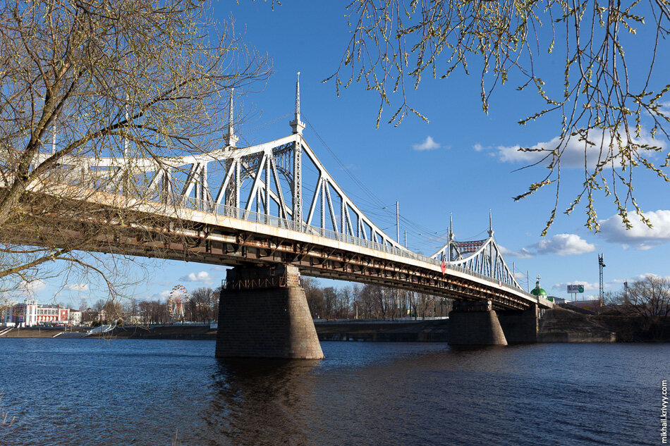Нововолжский мост в твери