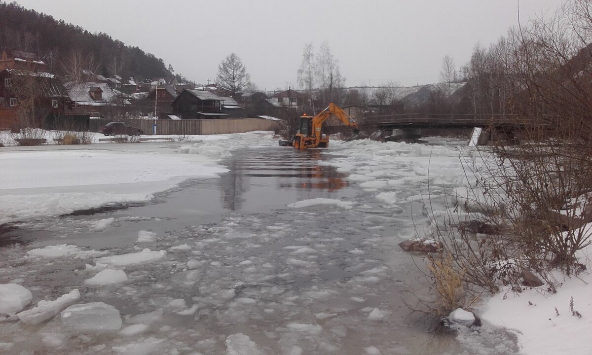 Вот такой  вот случай =на реке Базайха, 