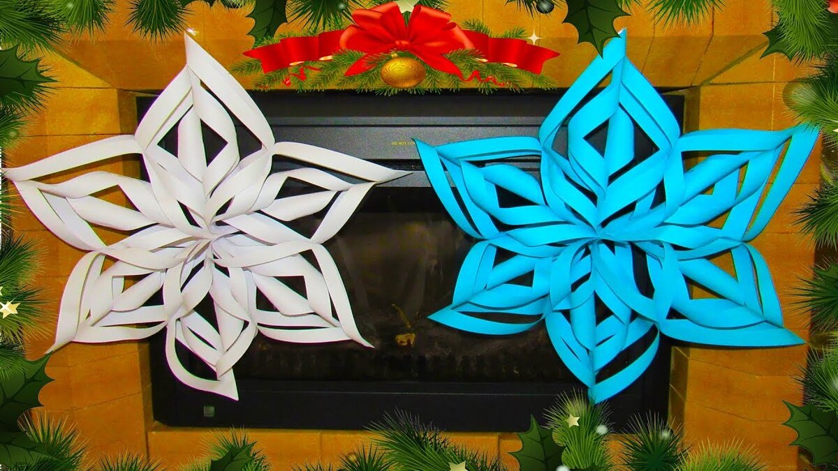 Как просто и красиво вырезать снежинку из бумаги — Video | VK